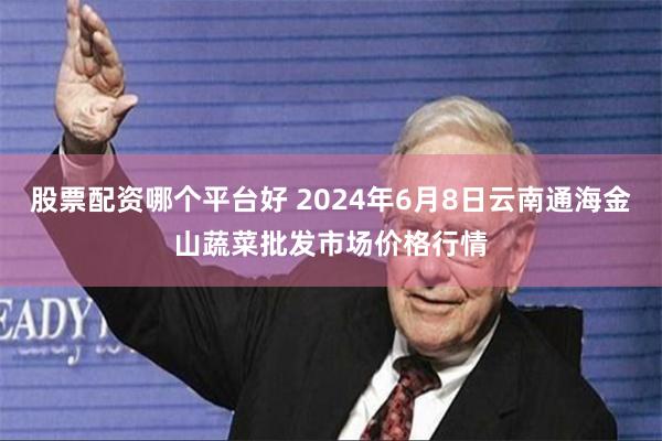 股票配资哪个平台好 2024年6月8日云南通海金山蔬菜批发市场价格行情